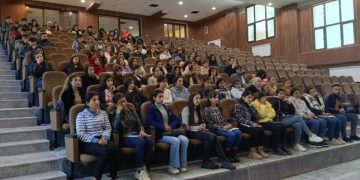 Yekîtiya Xwendekaran li Zanîngeha Kobanê komxebatekî li darxist