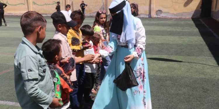 Li Dêrazor çalakiyên werzîş ji bo zarokên şehîdan