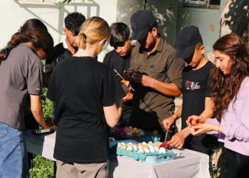 Yekîtiya Ciwanên Êzîdxanê Ji bo Cejna Çarşema Nîsanê amadekariyên xwe kirin