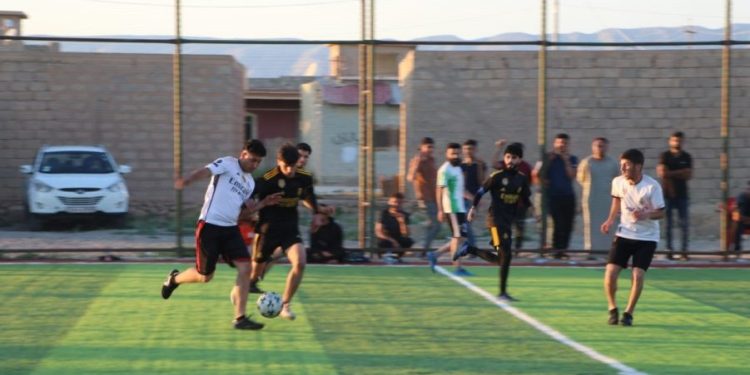 Li Sîba Şêx Xidir turnuvaya futbolê hat destpêkirin