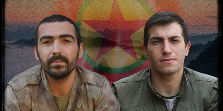 HPG’ê 2 gerîlayên şehîd bi rêzdarî bi bîr anî