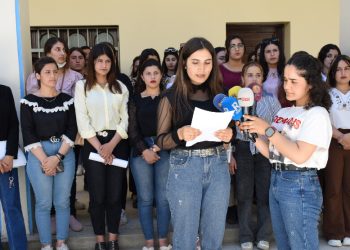 Xwendekarên Kobanê biryarên ‘Doza Kobanê’ şermezar kirin