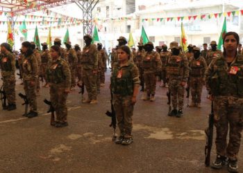 Ji bo gerîlaya YJA-Starê Diljîn Azadiyê li Helebê merasîma sersaxiyê hate lidarxistin