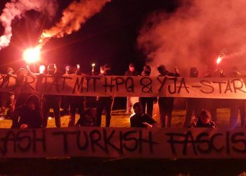 Çepgerên Elmanya piştgirya xwe bi HPG û YJA Starê nişan didin