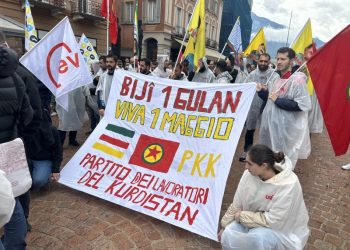 Wêneyên pîrozbahiya 1ê Gulanê ji Bellinzona