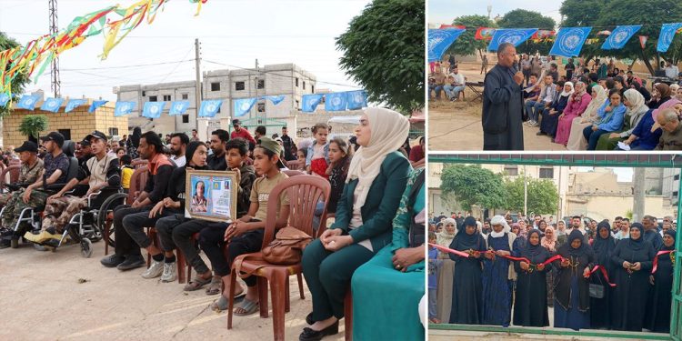 Li Minbicê parka Şehîdan hatiye vekirin