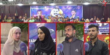 Ciwanên ereb: Emê tekoşîna xwe bilind bikin heya azadiya fîzîkî ya Rêber Apo pêk were