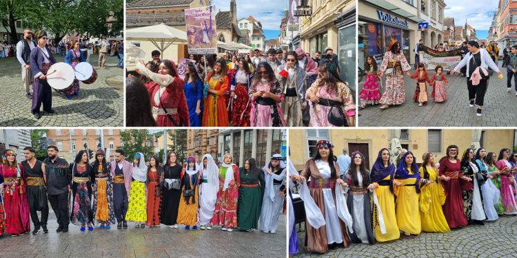 Mîhrîcana Govendên Kurdistanê li Ewropayê dest pê kir