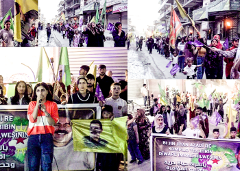 Yekitiya Jinên Ciwan li Hesekê ji bo têkbirina komplo meş lidarxist