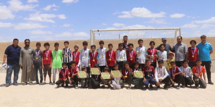 Desteya Ciwan û Werzîş a Dêrazor di nava çalakiyê de ye