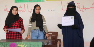 Yekîtiya Jinên Ciwan li Reqa perwwerdeyekî tenduristiyê bi dawî kir