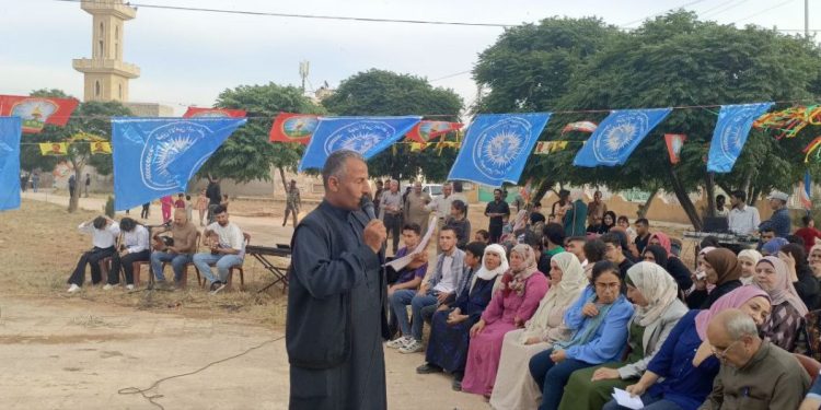 Li Minbicê parka Şehîdan hatiye vekirin