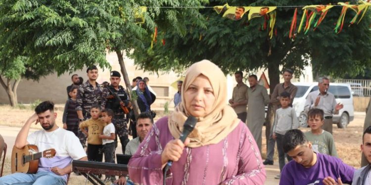 Li Minbicê parka Şehîdan hatiye vekirin