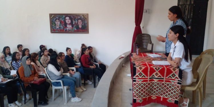 Jinên Ciwan li Şehbayê amadekariya Kongreya Jinên Ciwan dikin