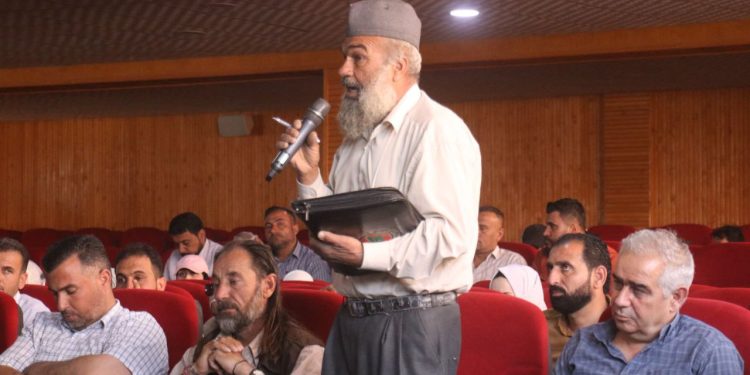 Li Dêrazor komxebat li ser Doza Kobanê