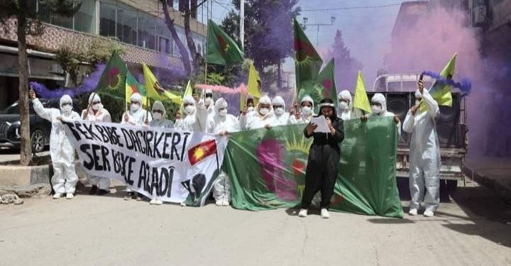 Yekitiya Jinên Ciwan ên Dirbesiyê êrîşên dagirkeriyê şermezar kirin