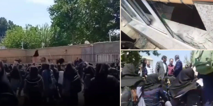 Jinên Ciwan li Karajê ser piya ne