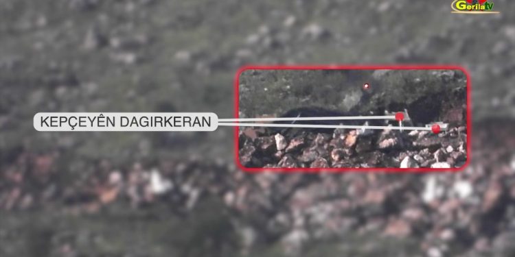 Dîmenê kepçeya ku hate îmhakirin