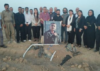 Ferhat Şiblî û hevalên wî li cihê ku lê hatibûn qetilkirin, hatin bîranîn