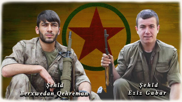 HPG’ê nasnameya 2 şehîdan eşkere kir
