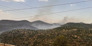 Dewleta Tirk a dagirker li herêma operasyonê mudaxileya li şewatê asteng dike