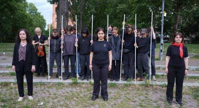 Li Berlînê xwepêşandana ‘Rojên Diyaloga bi Ocalan re’