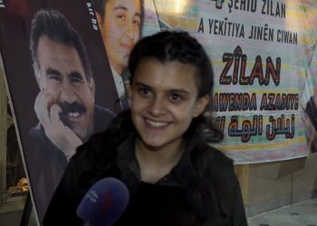 Jinekî ciwan soza şopa tekoşîna şehîd Zîlan da