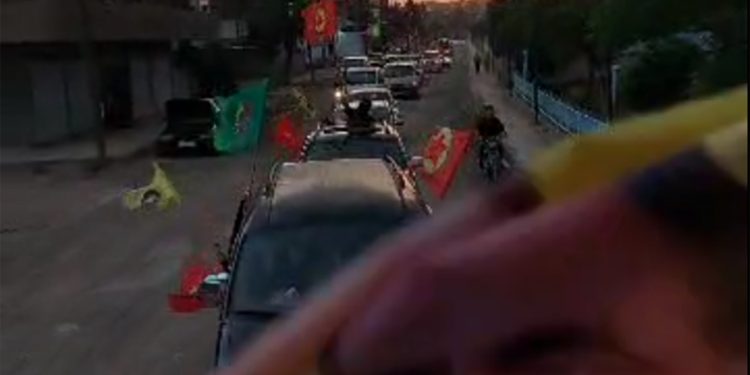 Li Dêrîkê Ciwanên Şoreşger berxwedana gerîla silav kirin