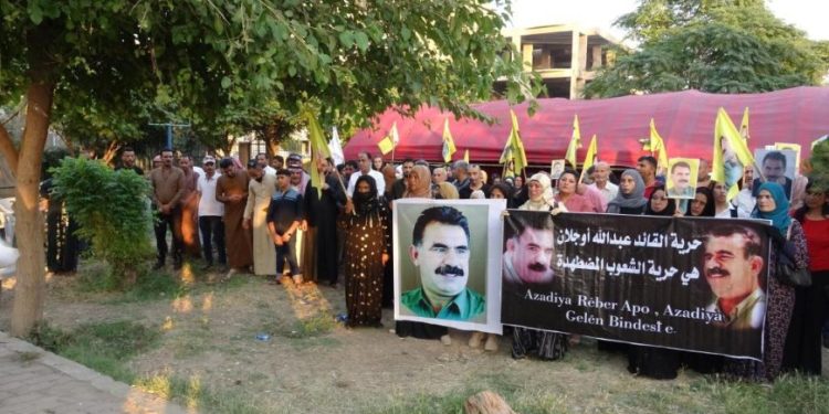 Li Reqayê têkildarî azadiya Rêber Abdullah Ocalan çalakî