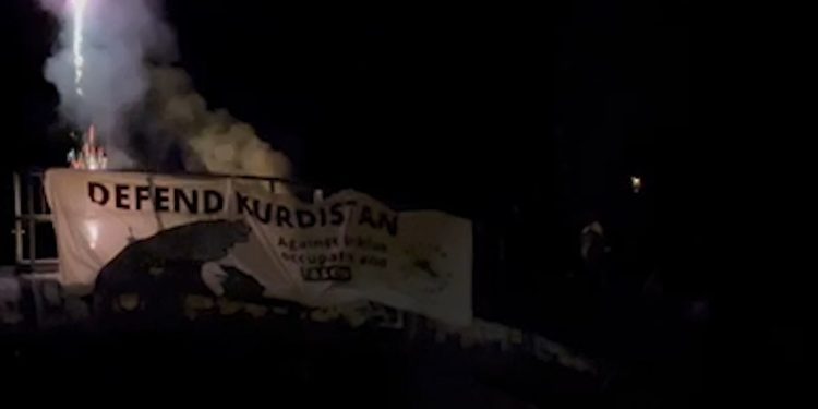 Li Berlînê çalakiya fîşekên hewayî