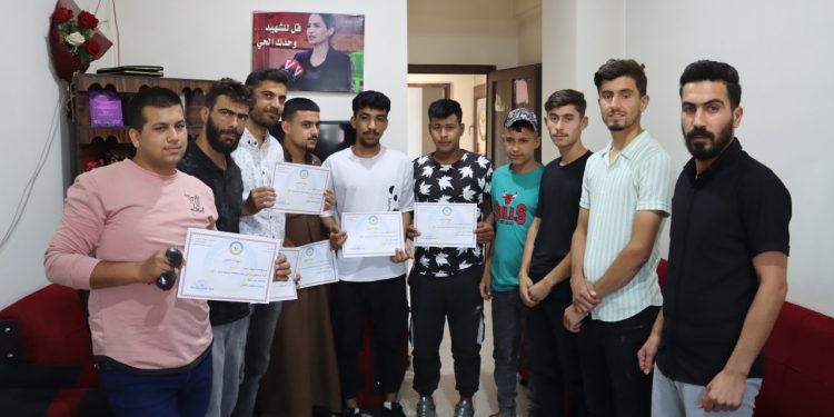 Desteya Ciwan a Minbicê dewreyekî bi dawî kir