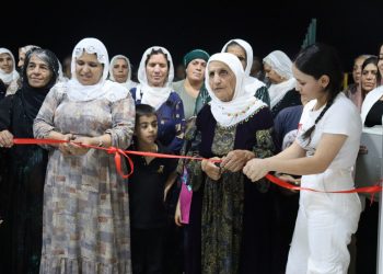 Li Mexmûrê salonek ya werzişê hat vekirin