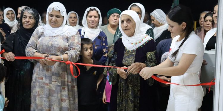 Li Mexmûrê salonek ya werzişê hat vekirin