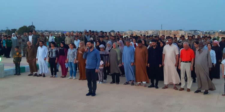 Li Tebqa Cejna Qurbanê li şehîdên azadiyê hat pîroz kirin