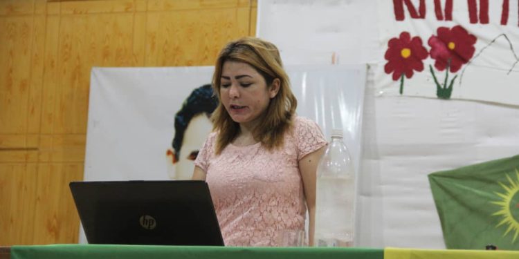 Jinên Ciwan li ser xeta Ş. Zîlan