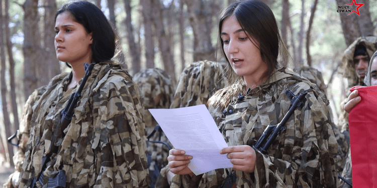 20 Ciwanên Kurd û Ereb tevlî refên azadiyê bûn