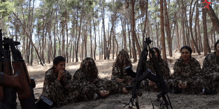 20 Ciwanên Kurd û Ereb tevlî refên azadiyê bûn