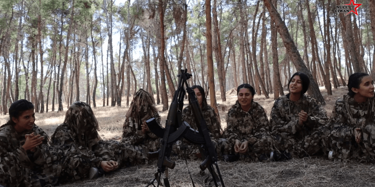 20 Ciwanên Kurd û Ereb tevlî refên azadiyê bûn
