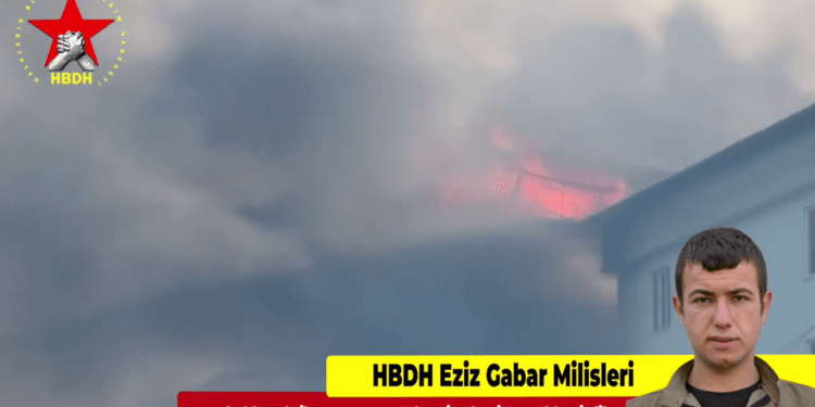 Milîsên HBDH’ê çalakiya sabotajê lidar xist