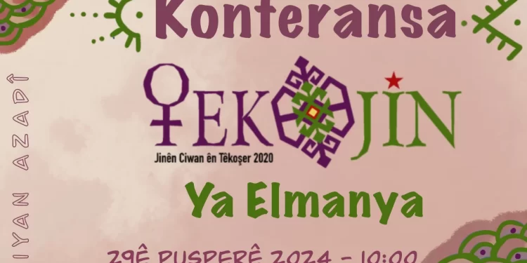 Konferansa “Jin Jiyan Azadî, Ser Bixe Azadî” li Almanyayê
