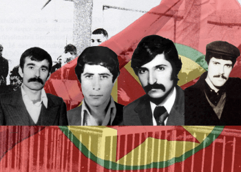 Ala Berxwedanê li zindana Amedê bilind dibû