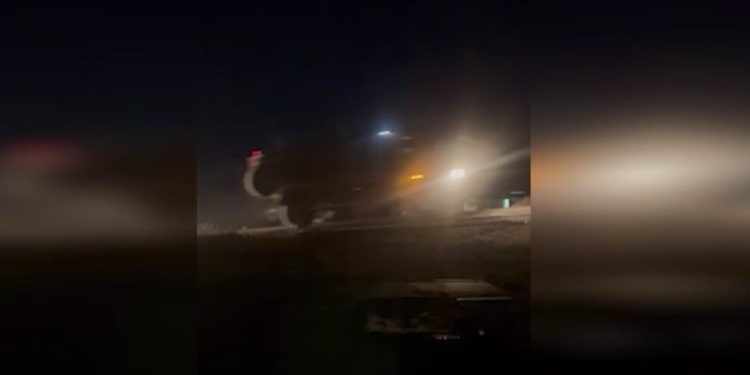 Li Deriyê Sînor ê Uzumluyê veguhestina leşkerî