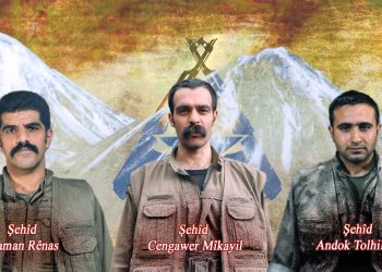 YRK’ê nasnameya 3 şehîdan eşkere kir