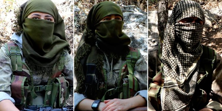 Peyama ji qadên berxwedanê: Em ê rê nedin dagirkerî û xiyanetê