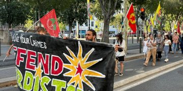 Li Marsîlyayê gel li dijî dagirkerî û tecrîdê daketin qadan