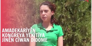 Amadekariyên Kongreya Yekîtiya Jinên Ciwan didome