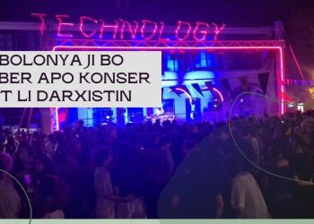 Eleqeyek mezin ji bo konsera ku ji bo Rêber APO li Bolonyayê hatiye lidarxistin