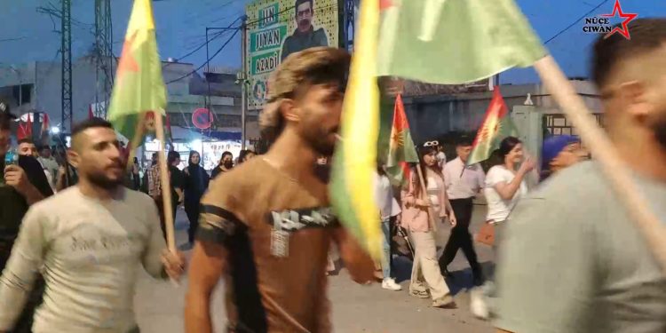 Ciwanên Şoreşger bi rihê 14’ê Tîrmehê gerîla silav kirin