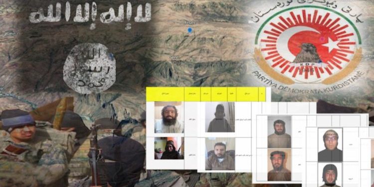 Nav û wêneyên çeteyên DAIŞ’ê yên ku bi alîkariya PDK’ê wê bînin Başûrê Kurdistanê