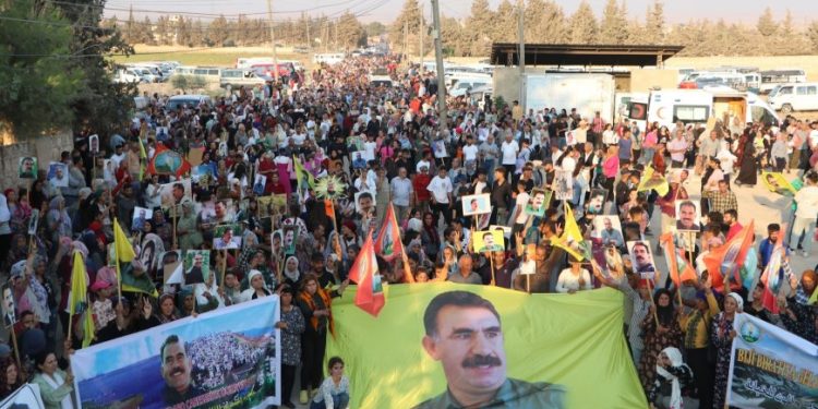 Xelkê Efrîn û Şehbayê li dijî tecrîdê banga bilindkirina têkoşînê kir